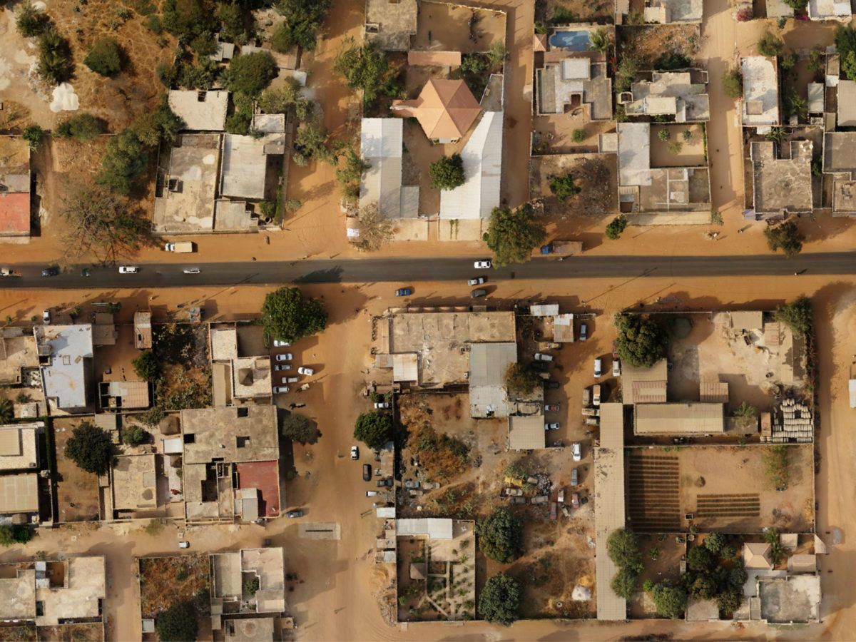 Levé photogrammétrique par drone à Mbour-Joal (Sénégal)
