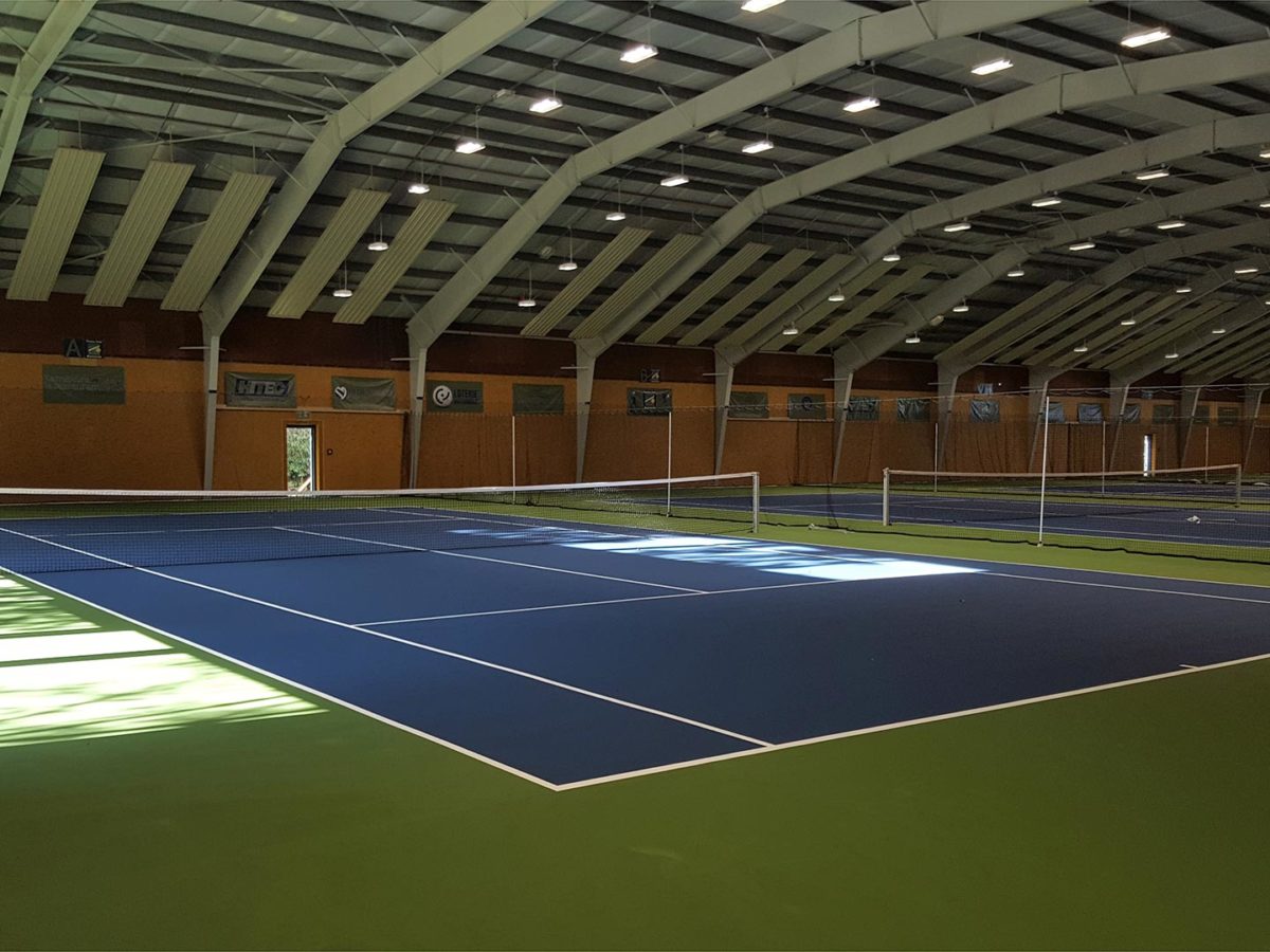 Hall de tennis du club de Bonnevoie