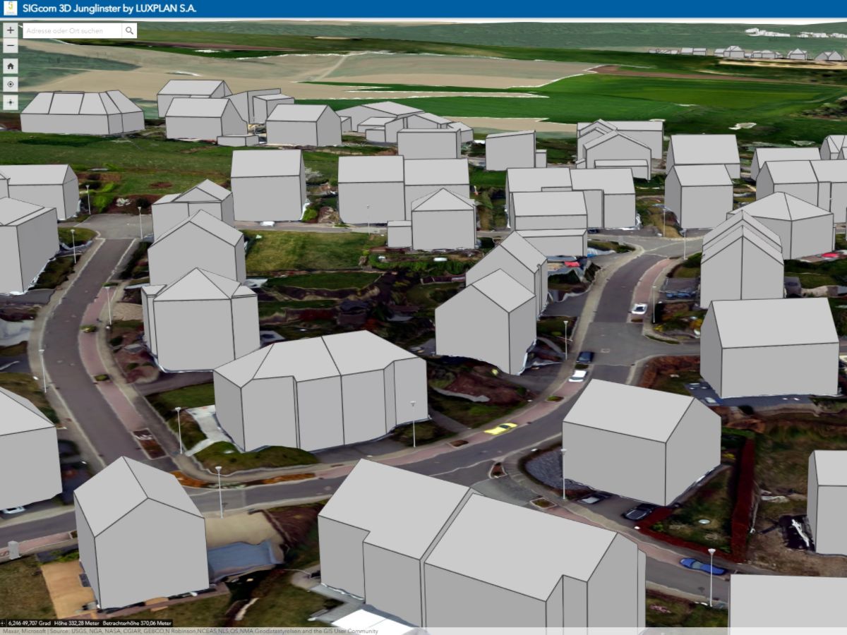SIGcom 3D – Visualisation Projets d’Aménagement