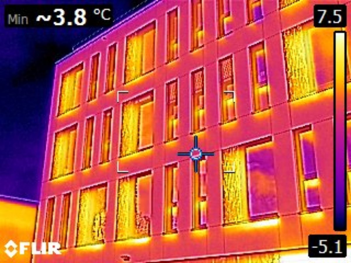 Analyse thermographique – Bâtiment administratif Contern